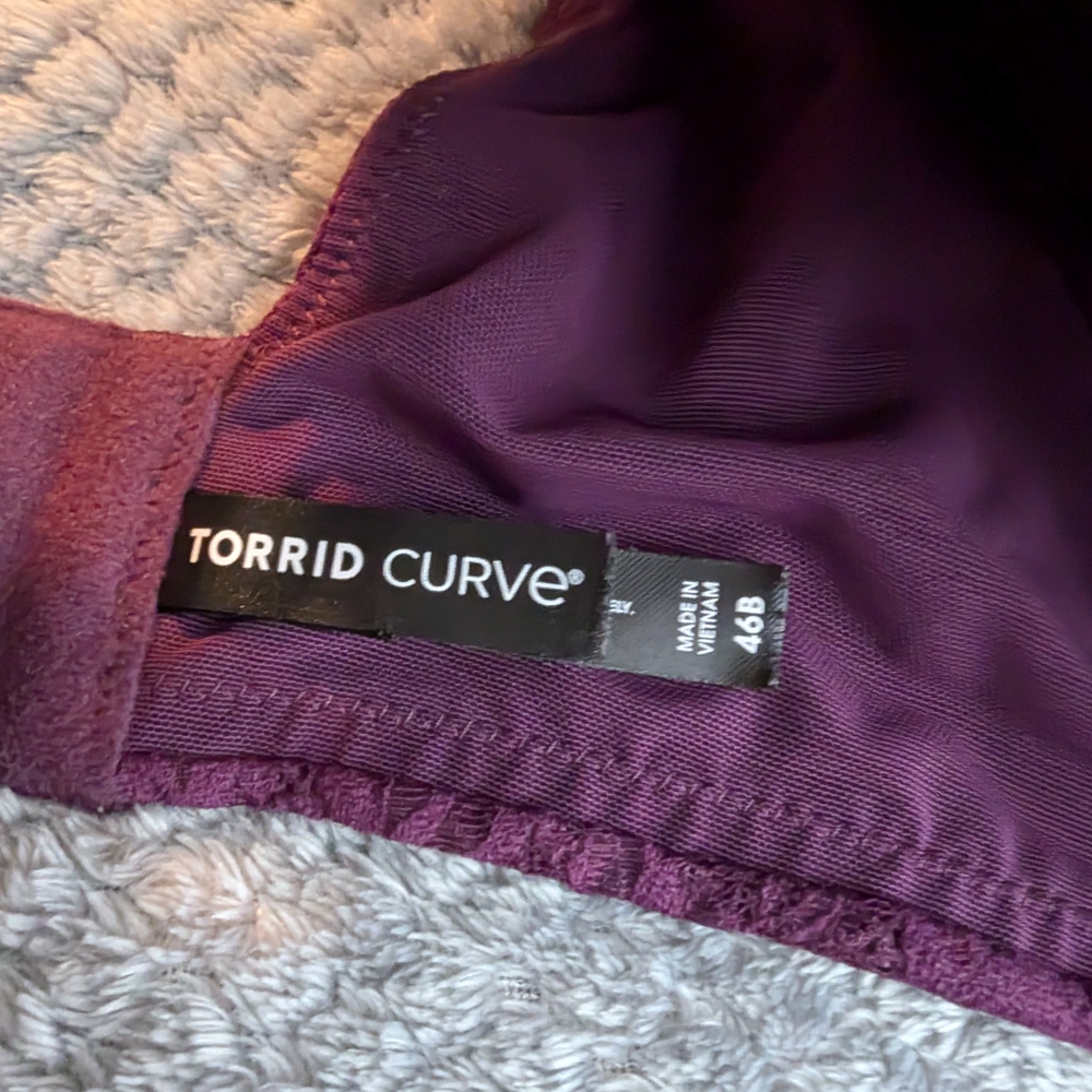 Torrid Purple Bra